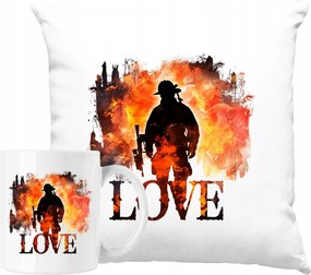 Bögre Szett Tűzoltó párna Mentő 8 Ötlet Ajándék