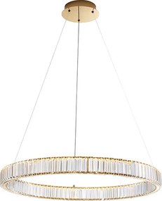 NOVA LUCE 9333076 AURELIA Kristály Függesztett Lámpa LED IP20