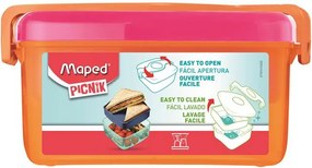 Uzsonnás doboz, MAPED PICNIK Origins, narancs-pink (IMA870107)