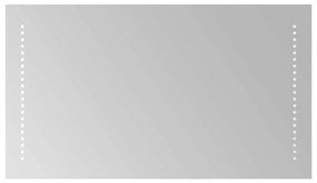 LED-es fürdőszobatükör 70x40 cm