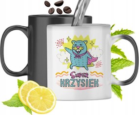 Kristófnak Varázslatos Bögre Gyerek Fiú Ajándék Nyomtatott Fotóval