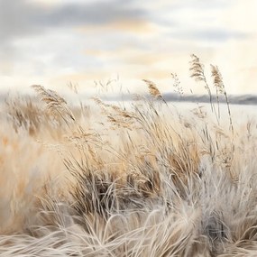 Vászonkép Canvas Természet Szabadtér Ősz Fű Rét 80x80