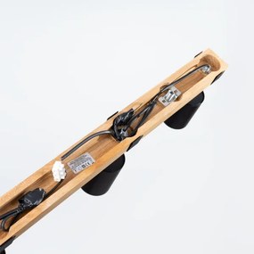 Sollux SL.1346 - Spotlámpa FAGER 4xGU10/10W/230V fekete