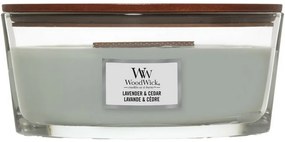 WoodWick Illatosító gyertya hajó Lavender &amp;Cedar, 453 g