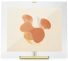 Aranyszínű üveg álló képkeret 26x30,5 cm Flute – Umbra