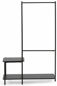 Galatia fekete fém előszoba bútor - Kave Home