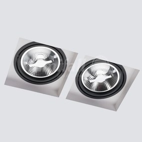 Lumifall ARCTICO LMF.ACX2B Beépíthető spotlámpa 2x75W/GU10/ES111 IP20