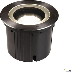 SLV 1002897 DASAR Kültéri Talajba Építhető Lámpa Fekete, Rozsdamentes acél LED IP65