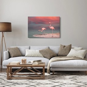Flamingók képe (90x60 cm)