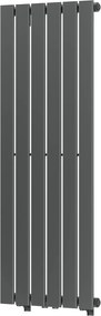 Mexen Boston  Art  decor radiátor 1200 x 452 mm, 611 W, antracit - W213-1200-452-00-66 Dekor radiátor
