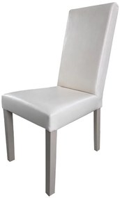 Berta szék, világos láb-bézs textilbőr