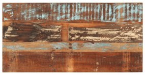 tömör újrahasznosított fa étkezőasztal 110 x 55 x 76 cm