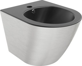 Mexen Lena függő bidé, fekete matt/ezüst vonal minta - 35224873
