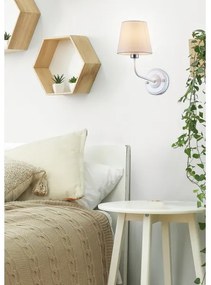 Fali lámpa YORK 1xE14/60W/230V fehér