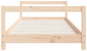 tömör fenyőfa gyerekágykeret 80 x 200 cm