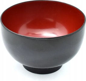 Miso tál Abs műanyagból Black Red