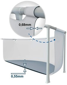 Intex ULTRA XTR fémvázas kör medence szett homokszűrővel, 610 x 122 cm