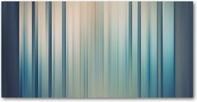 Fotó üvegkép Kék csíkok 140x70