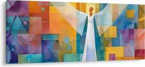 Kép - Geometrikus angyal (120x50 cm)