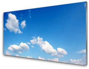Akrilüveg fotó Ég felhők táj 100x50 cm