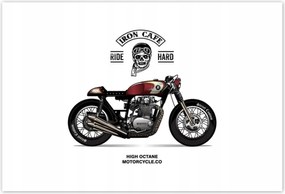 Poszterek 185x125 Motorkerékpár Antik Vintage