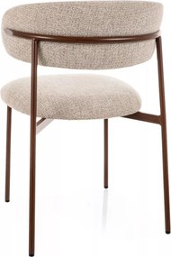 Elton D Noelle étkezőszék bézs