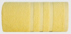 Milo pamut törölköző 100x150 Eurofirany sárga
