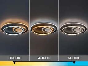 Rabalux 71466 - LED dimmelhető mennyezeti lámpa BRANTIEL LED/60W/230V 3000-6000K átmérő 50 cm + távirányító