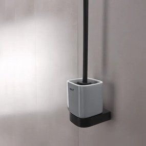 NIMCO NKC készlet-94KN-90 - Falra szerelhető WC kefe és wc papír tartó NIKAU