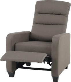 Relaxáló fotel, barna, TURNER