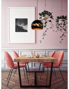 Lucide 30484/28/30 - Csillár zsinóron CORENTIN 1xE27/60W/230V fekete