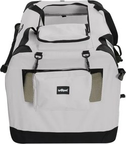 Leopet® Szállítódoboz kutyáknak M 60 x 42 x 42 cm szürke