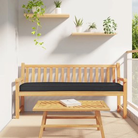 Pallet párnák a padhoz 2 db Fekete 200x40x8 cm Oxford szövet