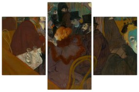 Kép - Henri de Toulouse-Lautrec, At the Moulin Rouge, reprodukciók (90x60 cm)