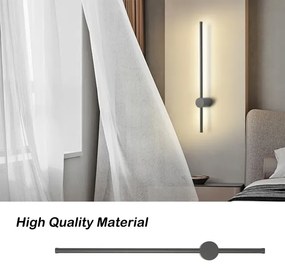 Brilagi - LED kültéri fali lámpatest AURA LED/12W/230V 4000K IP54 antracit