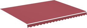 Burgundi vörös csere napellenző ponyva 4,5 x 3,5 m