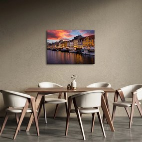 Kép - Nyhavn, Koppenhága (70x50 cm)