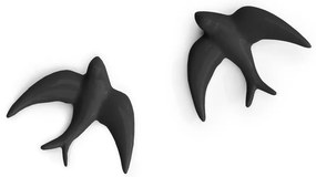 Golondrinas 2 db-os kézzel készített porcelán faldekoráció szett - Surdic