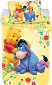 Disney Micimackó Eeyore gyerek, ovis ágyneműhuzat 100×135 cm, 40×60 cm