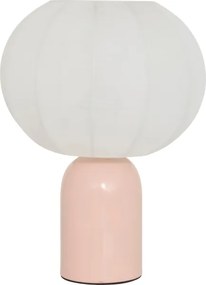 Atmosphera - Asztali lámpa TOBIE 1xE27/60W/230V rózsaszín
