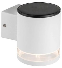 LED kültéri napelemes fali lámpa LED/1W/3,7V 3000K IP54 1200 mAh fehér