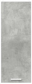Függő szekrény Riga Beton szürke és fehér 30 x 31 x 80 cm