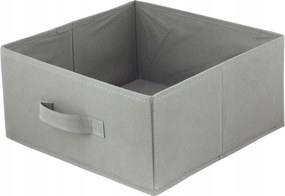 Textil tárolódoboz Lavita sötétszürke 31x31x15