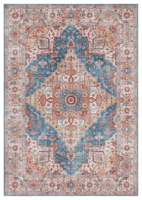 Sylla kék-piros szőnyeg, 160 x 230 cm - Nouristan