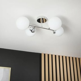 Brilagi - Felületre szerelt csillár MALONY 4xE14/20W/230V fényes króm