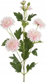 Dekoratív művirág 81 cm rózsaszín, selymes anyagból