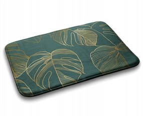 Fürdőszobaszőnyeg puha levelek monstery 75x45 cm