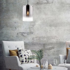 FISCHER & HONSEL 60895 SAMU Egyágú Függesztett Lámpa Fém E27 IP20