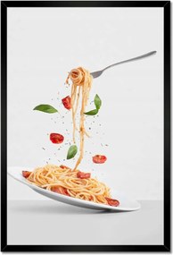 Poszterek keretben 40x60 Tészta paradicsommal