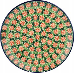 Ebédlő tányér 25cm Ceramika Artystyczna Bolesławiec